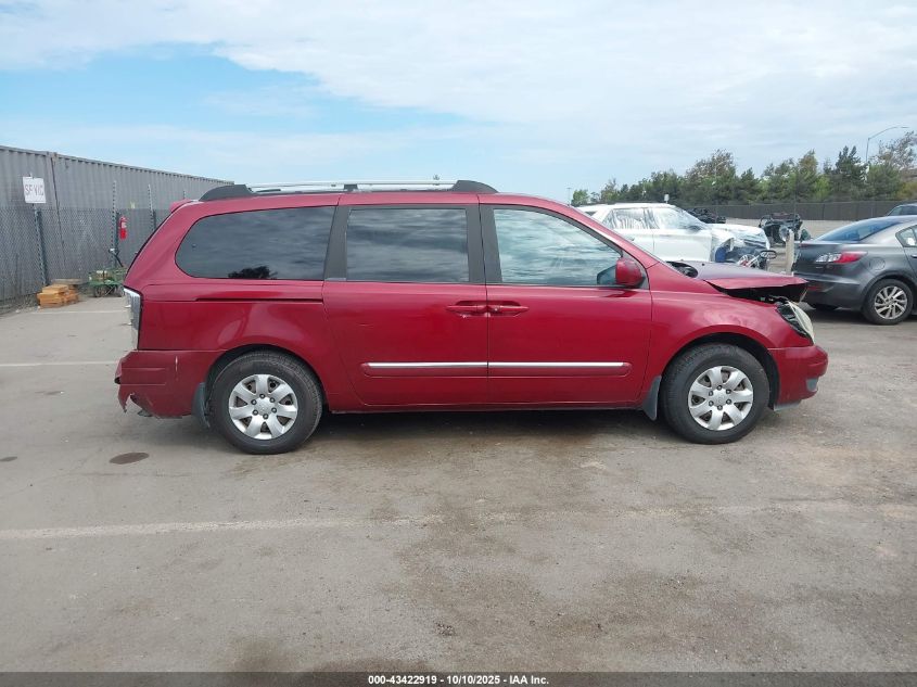 2008 Hyundai Entourage Gls/Limited VIN: KNDMC233786053975 Lot: 43422919