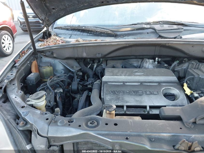 2004 Lexus Rx 330 VIN: 2T2GA31U74C007100 Lot: 43422922