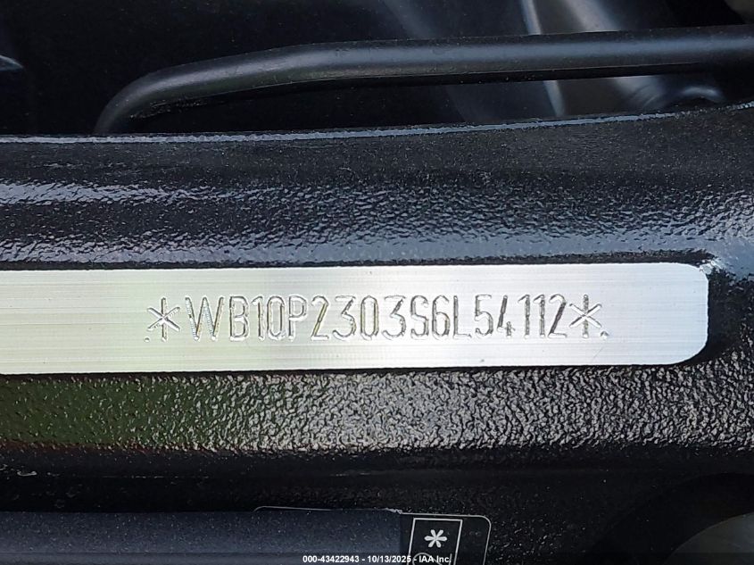 2025 BMW S 1000 Rr VIN: WB10P2303S6L54112 Lot: 43422943