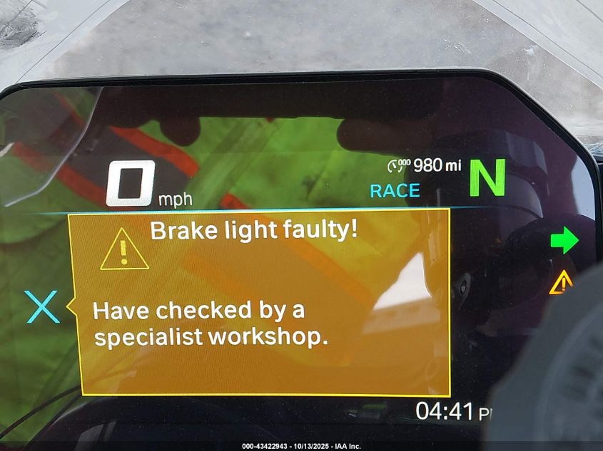 2025 BMW S 1000 Rr VIN: WB10P2303S6L54112 Lot: 43422943