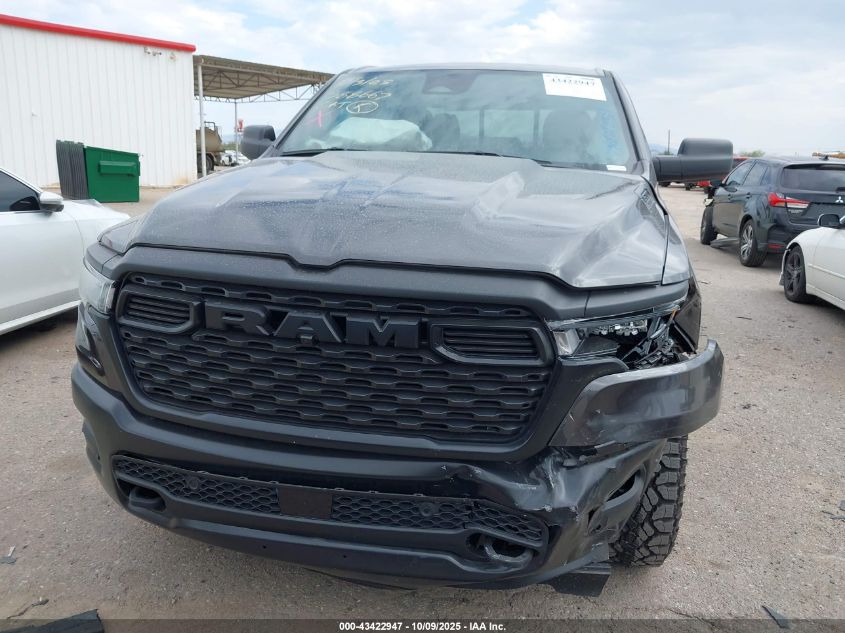 2025 Ram 1500 Warlock 4X4 5'7 Box VIN: 1C6SRFGP7SN760041 Lot: 43422947