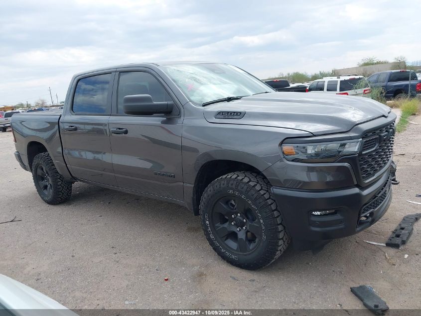 2025 Ram 1500 Warlock 4X4 5'7 Box VIN: 1C6SRFGP7SN760041 Lot: 43422947