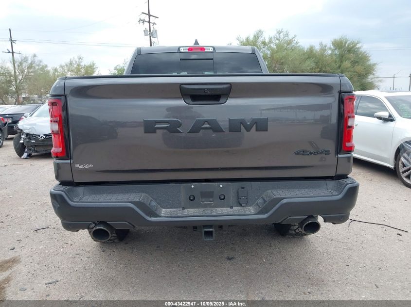 2025 Ram 1500 Warlock 4X4 5'7 Box VIN: 1C6SRFGP7SN760041 Lot: 43422947