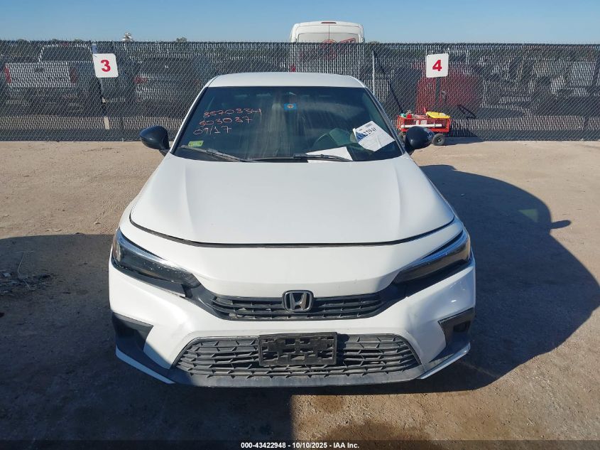 2022 Honda Civic Sport VIN: 2HGFE2F50NH503087 Lot: 43422948