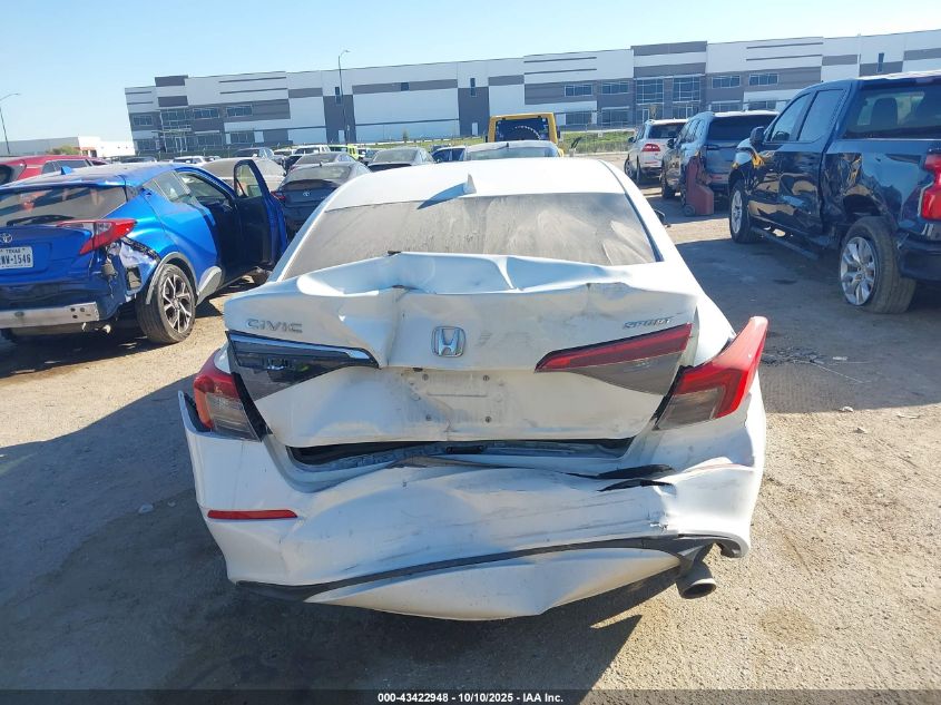2022 Honda Civic Sport VIN: 2HGFE2F50NH503087 Lot: 43422948