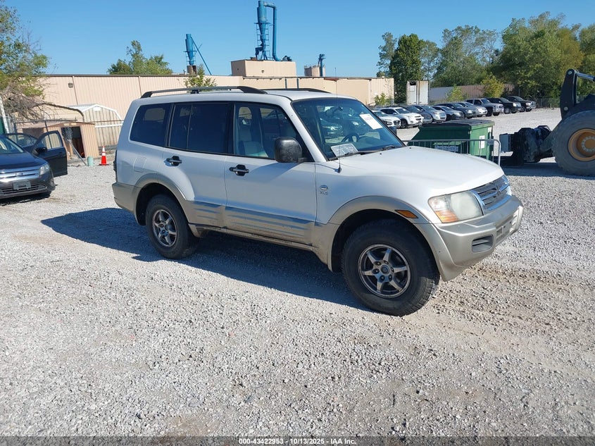 2002 Mitsubishi Montero Xls