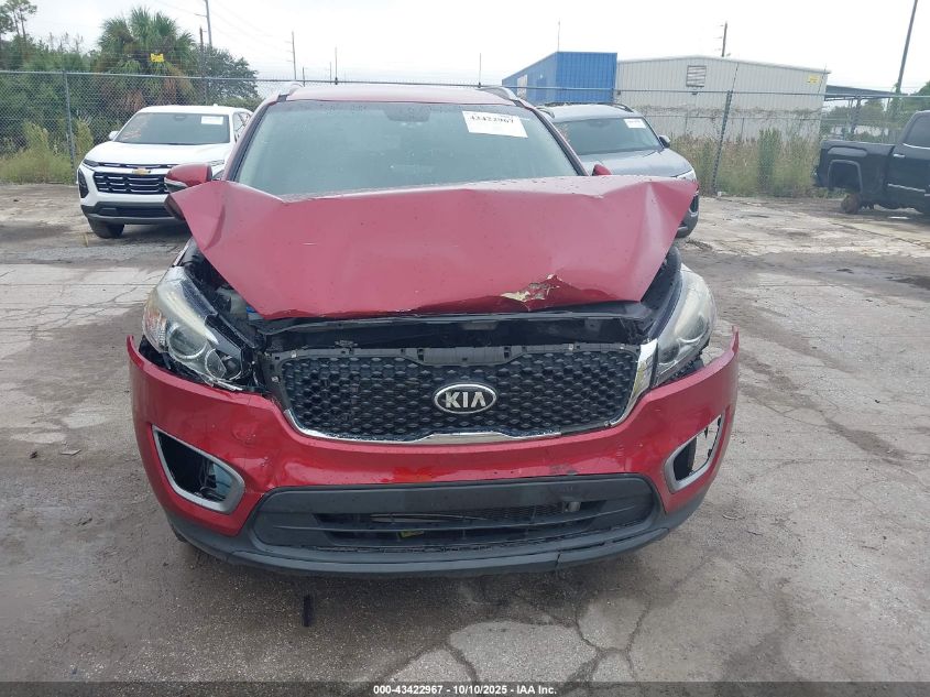 2016 Kia Sorento 2.4L Lx VIN: 5XYPG4A37GG096157 Lot: 43422967