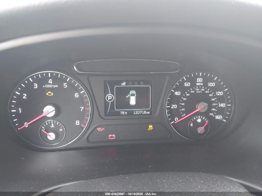 2016 Kia Sorento 2.4L Lx VIN: 5XYPG4A37GG096157 Lot: 43422967