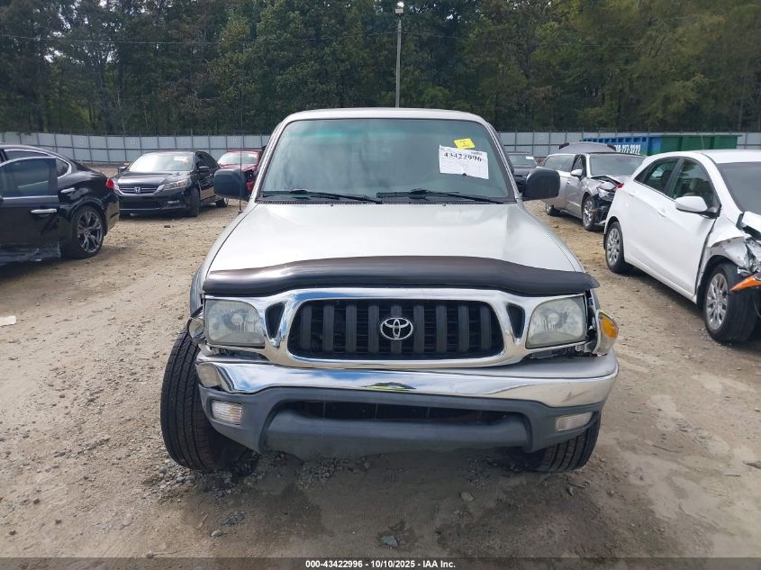 2003 Toyota Tacoma Base V6 VIN: 5TEWN72N33Z304196 Lot: 43422996
