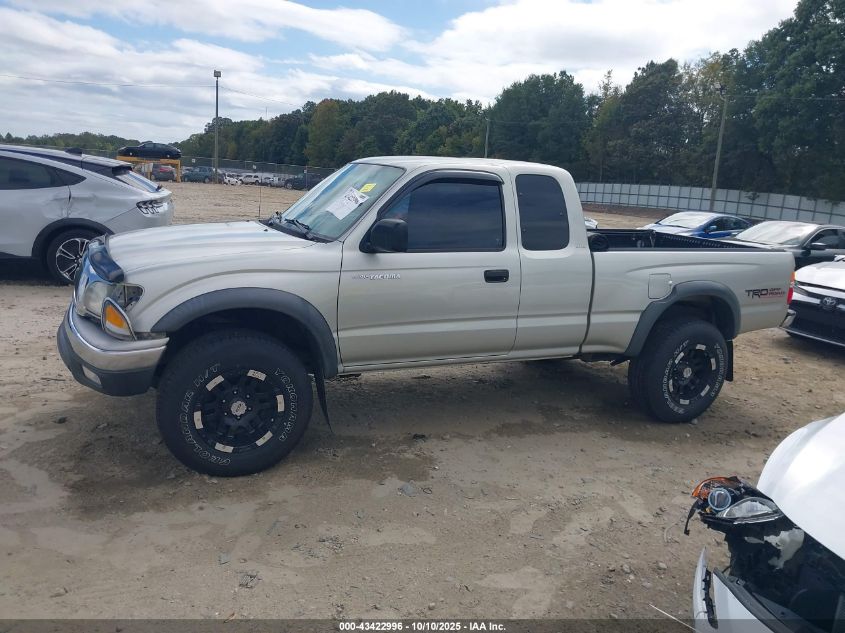 2003 Toyota Tacoma Base V6 VIN: 5TEWN72N33Z304196 Lot: 43422996