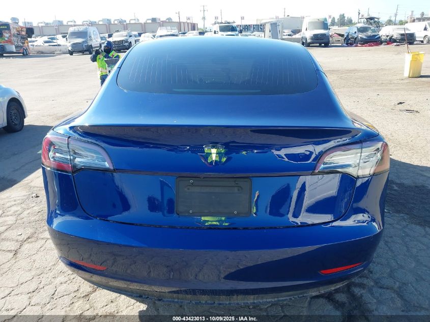 2020 Tesla Model 3 Standard Range Plus Rear-Wheel Drive/Standard Range Rear-Wheel Drive VIN: 5YJ3E1EA2LF590858 Lot: 43423013
