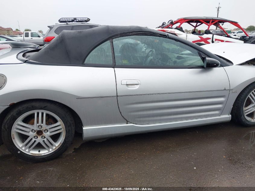 2004 Mitsubishi Eclipse Spyder Gt VIN: 4A3AE55H24E046355 Lot: 43423025