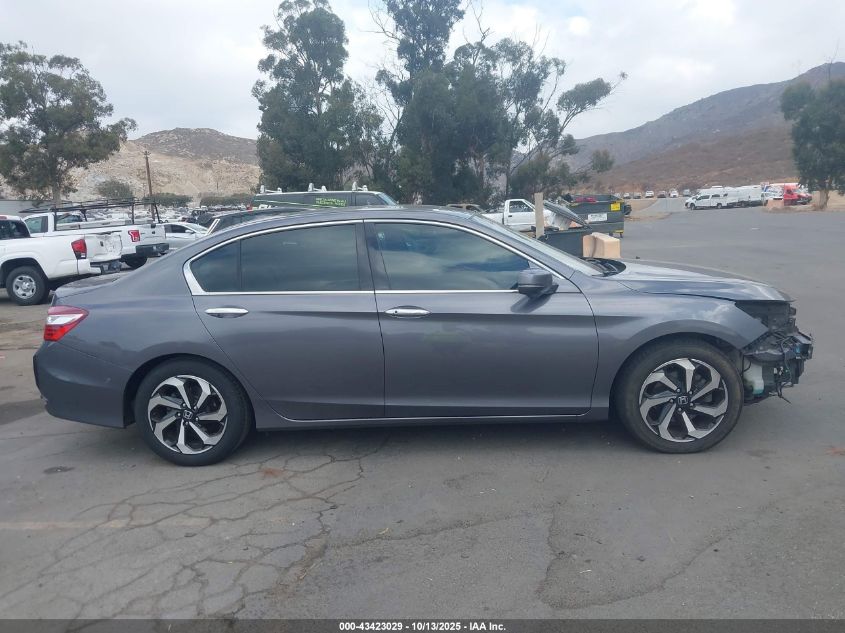 2017 Honda Accord Ex-L V6 VIN: 1HGCR3F81HA001425 Lot: 43423029