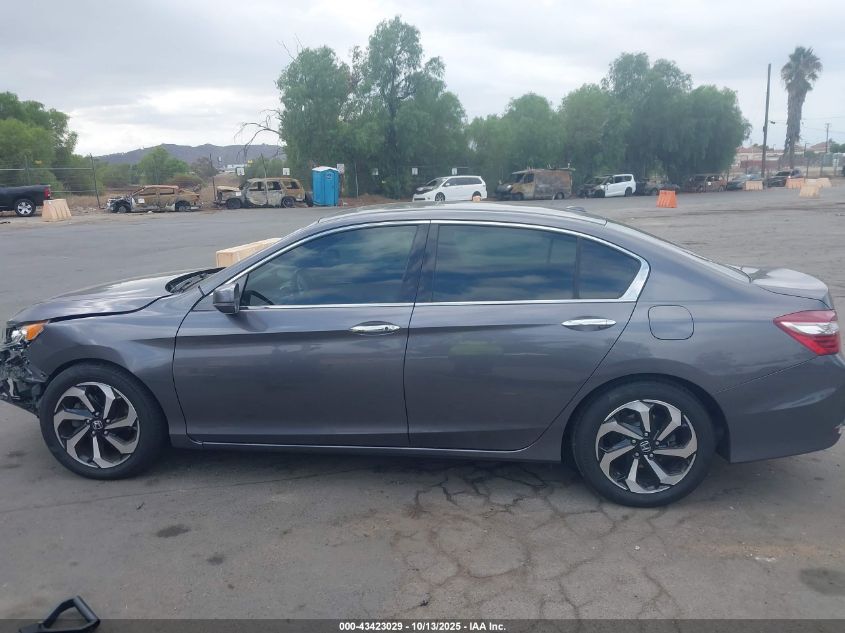 2017 Honda Accord Ex-L V6 VIN: 1HGCR3F81HA001425 Lot: 43423029