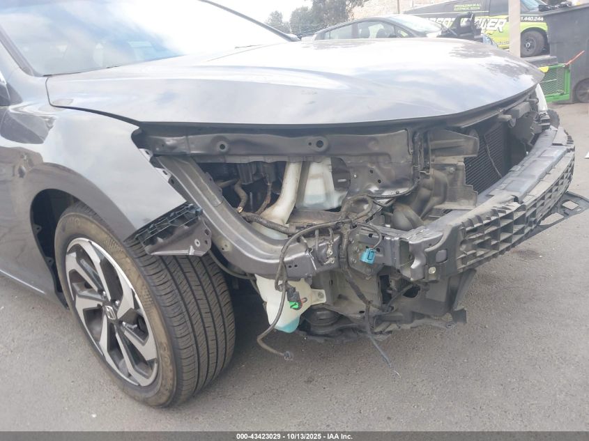 2017 Honda Accord Ex-L V6 VIN: 1HGCR3F81HA001425 Lot: 43423029