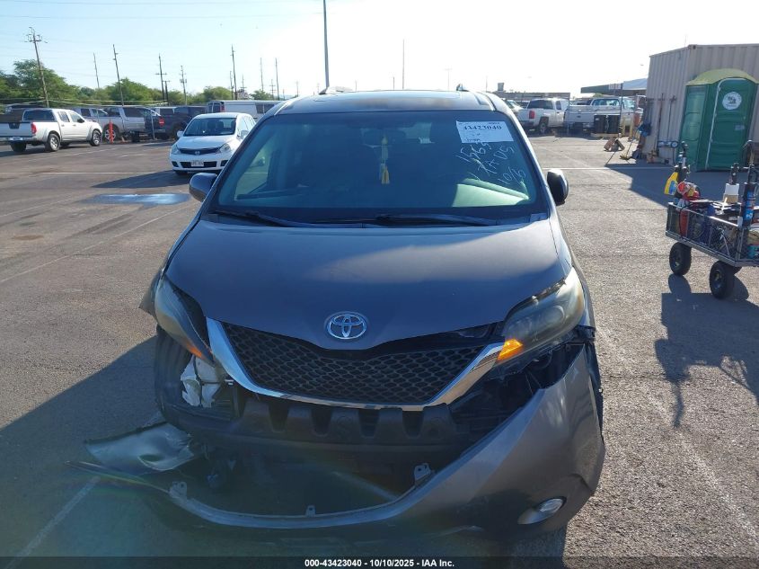 2015 Toyota Sienna Se 8 Passenger/Se Premium 8 Passenger VIN: 5TDXK3DC6FS586661 Lot: 43423040