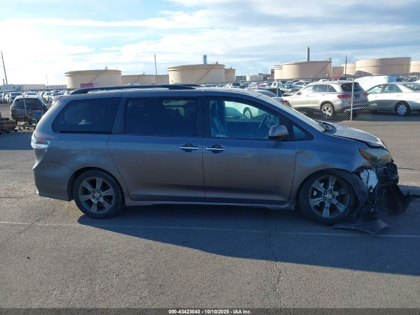 2015 Toyota Sienna Se 8 Passenger/Se Premium 8 Passenger VIN: 5TDXK3DC6FS586661 Lot: 43423040