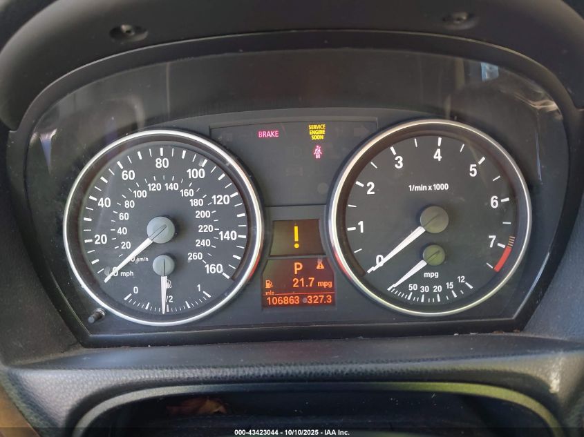 2007 BMW 328I VIN: WBAVC53507FZ80514 Lot: 43423044