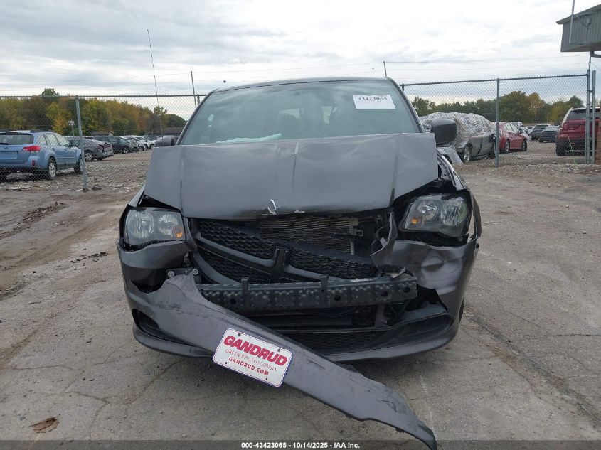2016 Dodge Grand Caravan Se Plus VIN: 2C4RDGBG5GR336385 Lot: 43423065