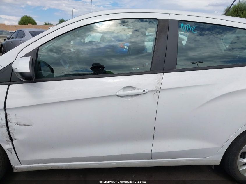 2020 Chevrolet Spark Fwd 1Lt Automatic VIN: KL8CD6SA0LC461575 Lot: 43423076