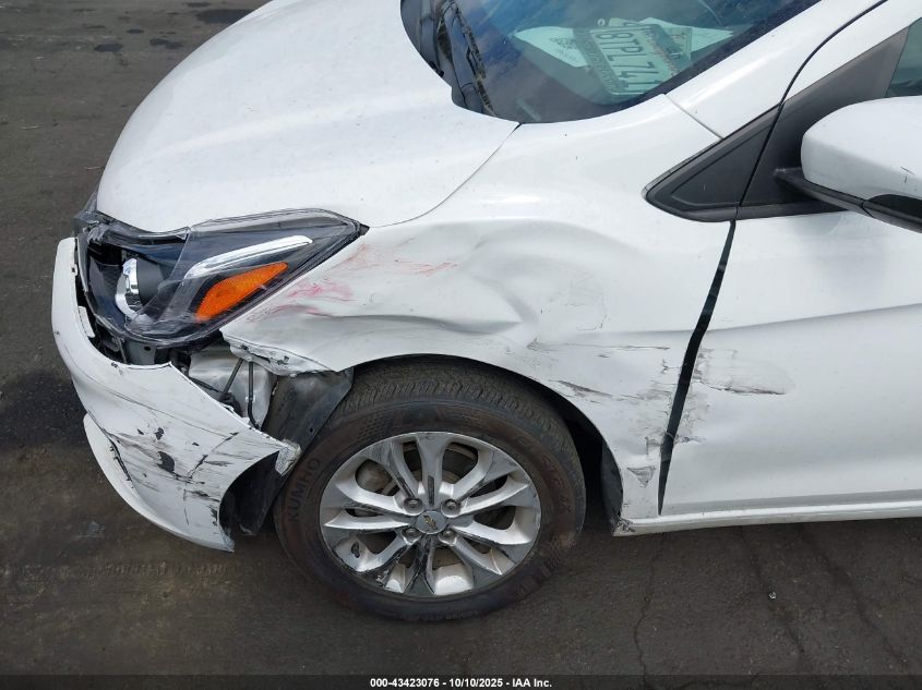 2020 Chevrolet Spark Fwd 1Lt Automatic VIN: KL8CD6SA0LC461575 Lot: 43423076