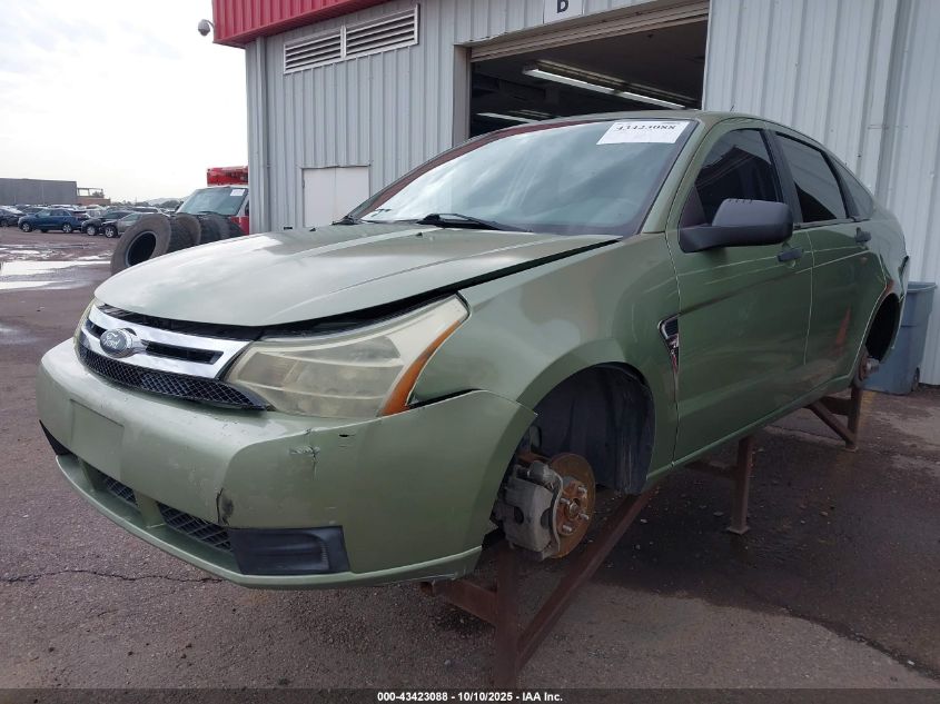 2008 Ford Focus Se/Ses VIN: 1FAHP35N98W190612 Lot: 43423088