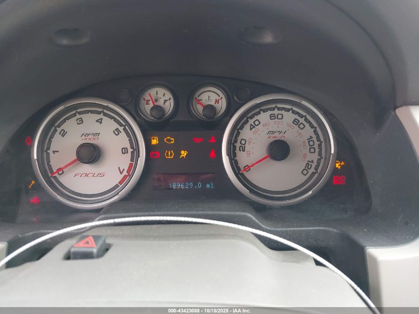 2008 Ford Focus Se/Ses VIN: 1FAHP35N98W190612 Lot: 43423088