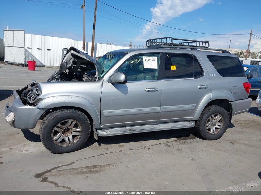2005 Toyota Sequoia Sr5 V8 VIN: 5TDZT34A75S248883 Lot: 43423090