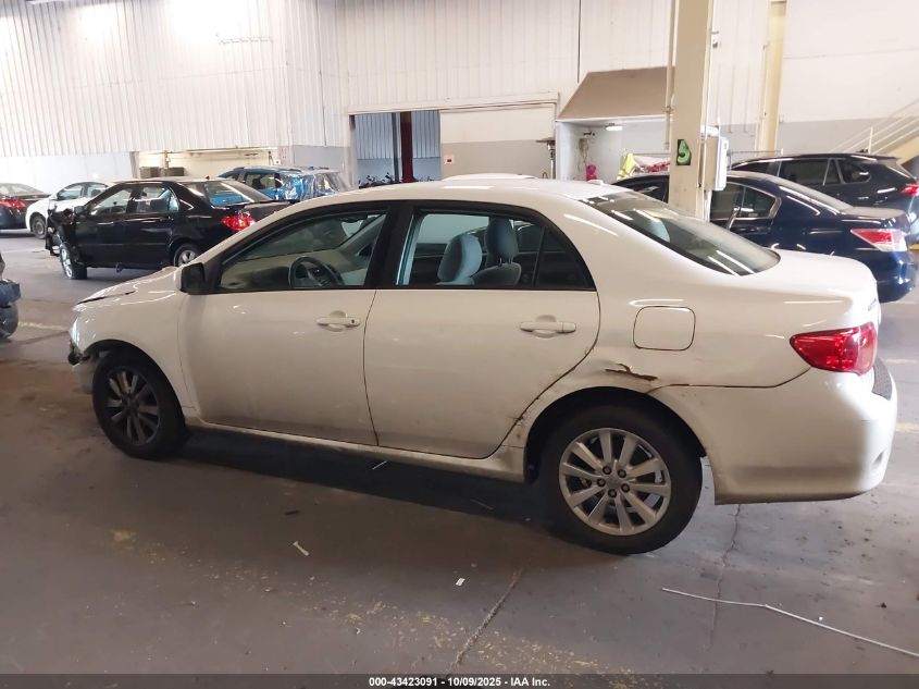 2009 Toyota Corolla Xle VIN: JTDBL40E59J033425 Lot: 43423091