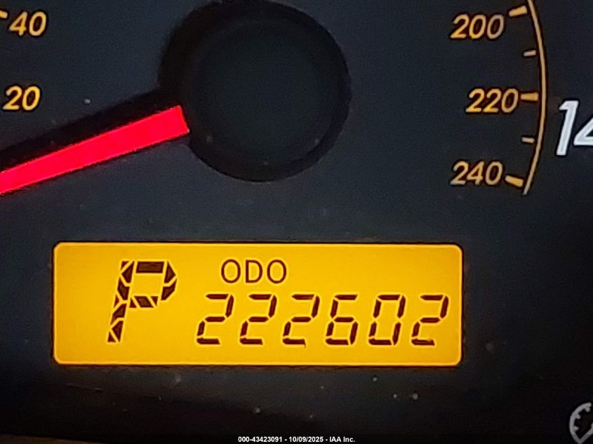 2009 Toyota Corolla Xle VIN: JTDBL40E59J033425 Lot: 43423091