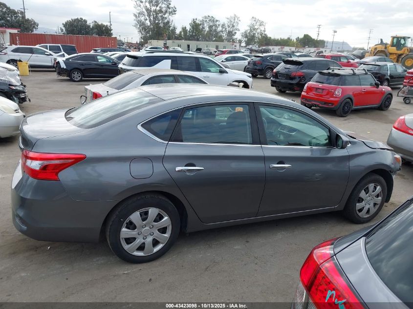 2018 Nissan Sentra S VIN: 3N1AB7AP3JY251866 Lot: 43423098