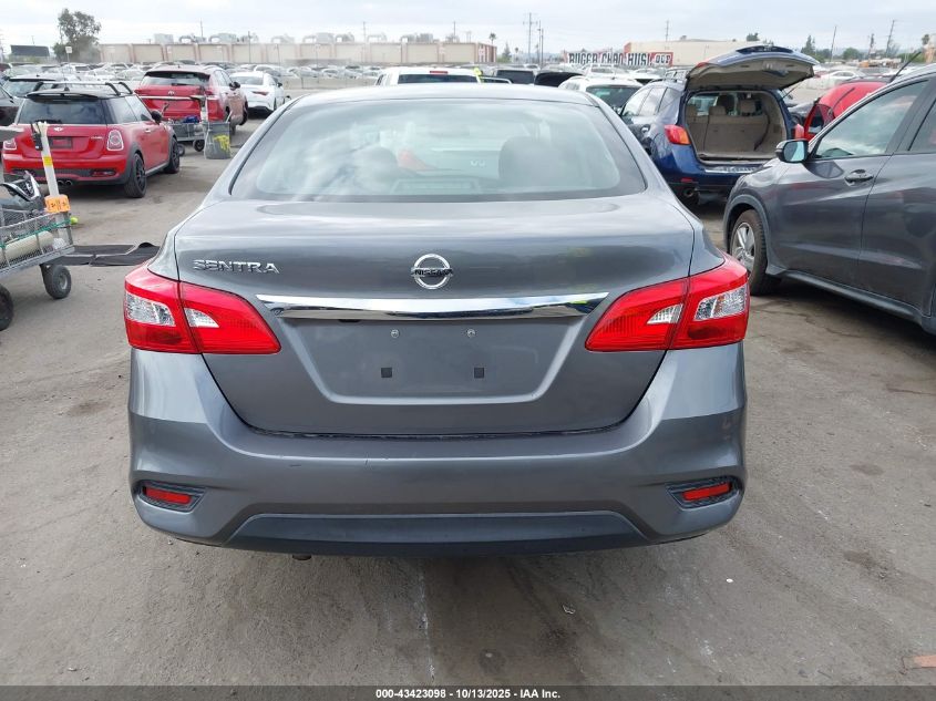 2018 Nissan Sentra S VIN: 3N1AB7AP3JY251866 Lot: 43423098