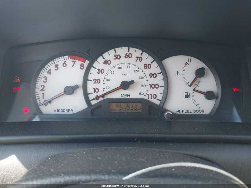 2003 Toyota Corolla S VIN: 1NXBR32E33Z170919 Lot: 43423121