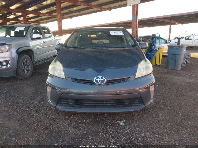 2012 Toyota Prius Three VIN: JTDKN3DU0C1560513 Lot: 43423126