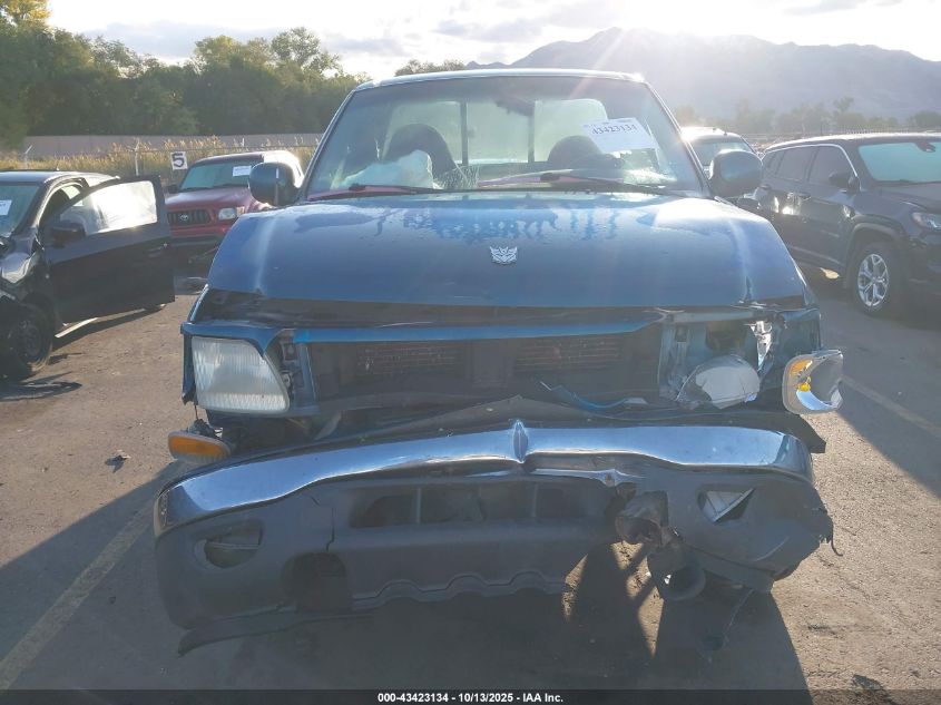 1999 Ford F-150 Lariat/Work Series/Xl/Xlt VIN: 1FTRF18L6XNC32917 Lot: 43423134