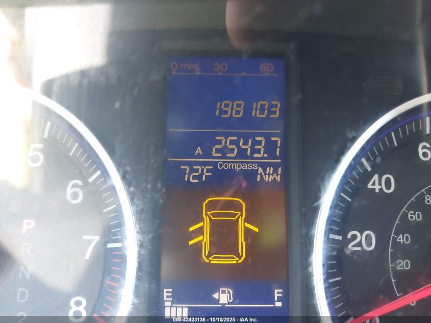 2011 Honda Cr-V Ex-L VIN: 5J6RE4H73BL088586 Lot: 43423136