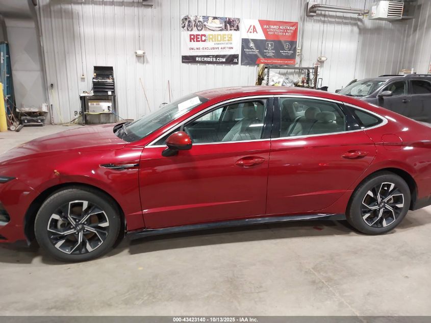 2024 Hyundai Sonata Sel VIN: KMHL64JA6RA410461 Lot: 43423140