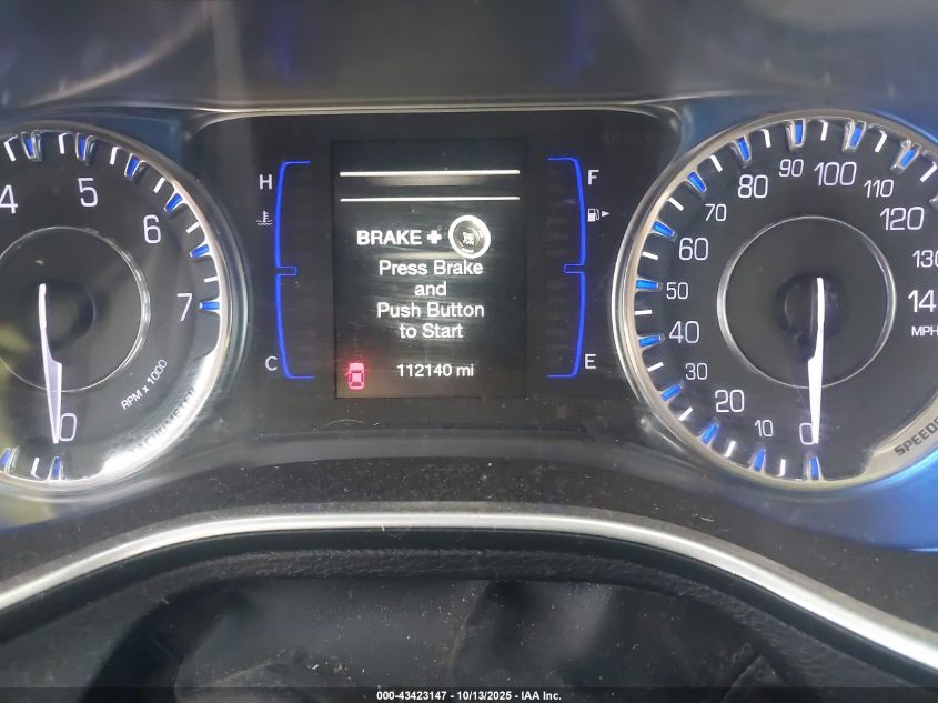 2016 Chrysler 200 Limited VIN: 1C3CCCABXGN150351 Lot: 43423147