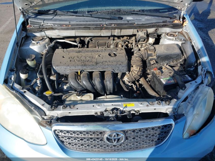 2006 Toyota Corolla Ce VIN: JTDBR32E960070517 Lot: 43423149