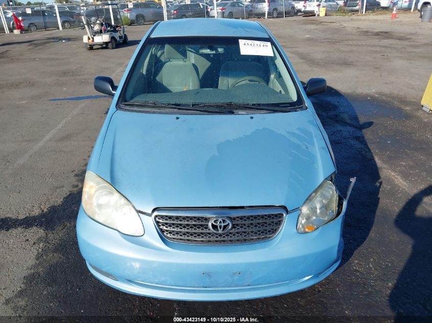 2006 Toyota Corolla Ce VIN: JTDBR32E960070517 Lot: 43423149