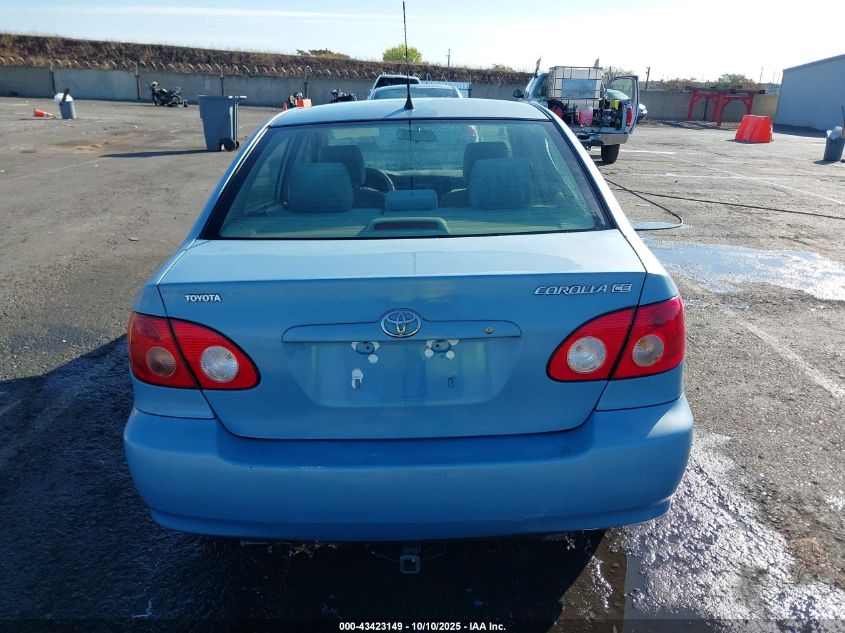 2006 Toyota Corolla Ce VIN: JTDBR32E960070517 Lot: 43423149
