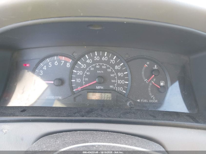 2006 Toyota Corolla Ce VIN: JTDBR32E960070517 Lot: 43423149