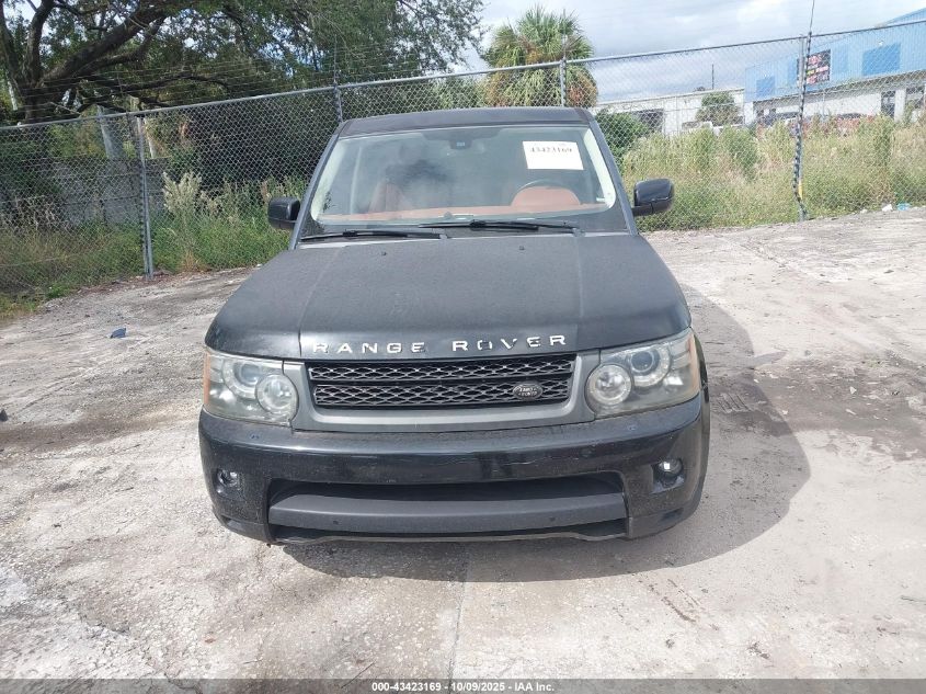 2011 Land Rover Range Rover Sport Hse VIN: SALSK2D42BA292056 Lot: 43423169