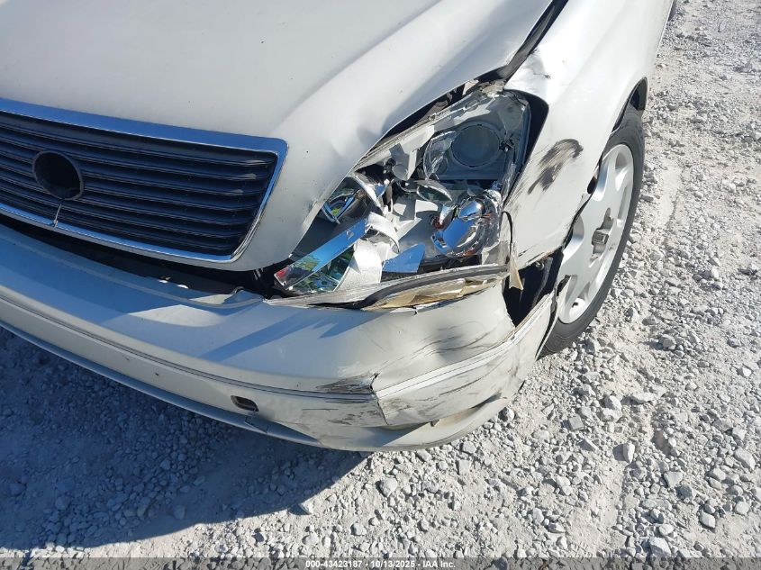 2001 Lexus Ls 430 VIN: JTHBN30FX10027934 Lot: 43423187