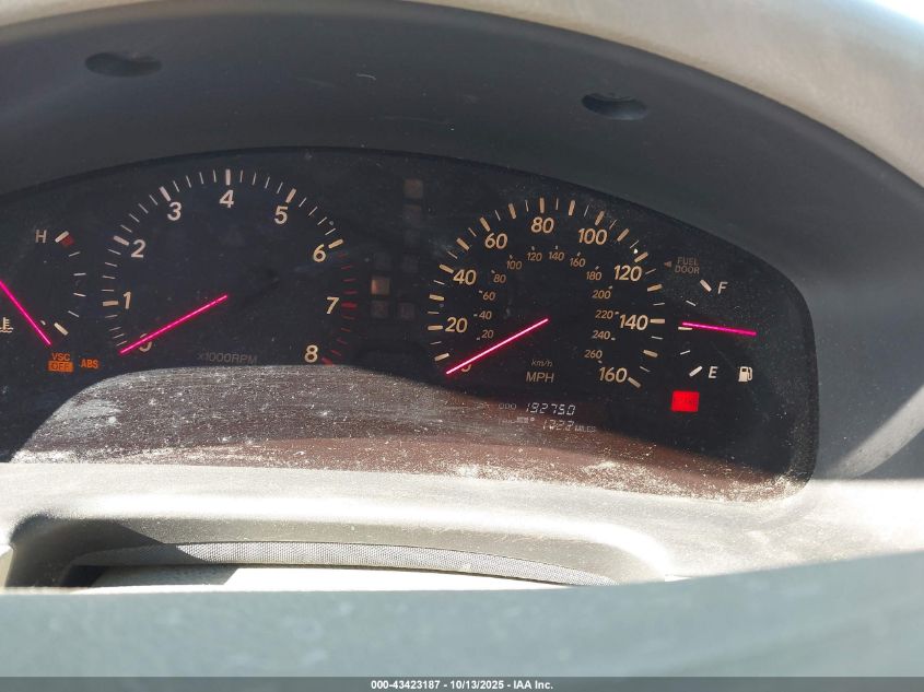 2001 Lexus Ls 430 VIN: JTHBN30FX10027934 Lot: 43423187