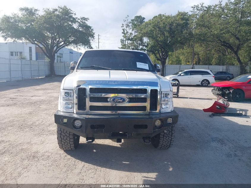 2008 Ford F-250 Fx4/Harley-Davidson/King Ranch/Lariat/Xl/Xlt VIN: 1FTSW21R28EB70942 Lot: 43423189