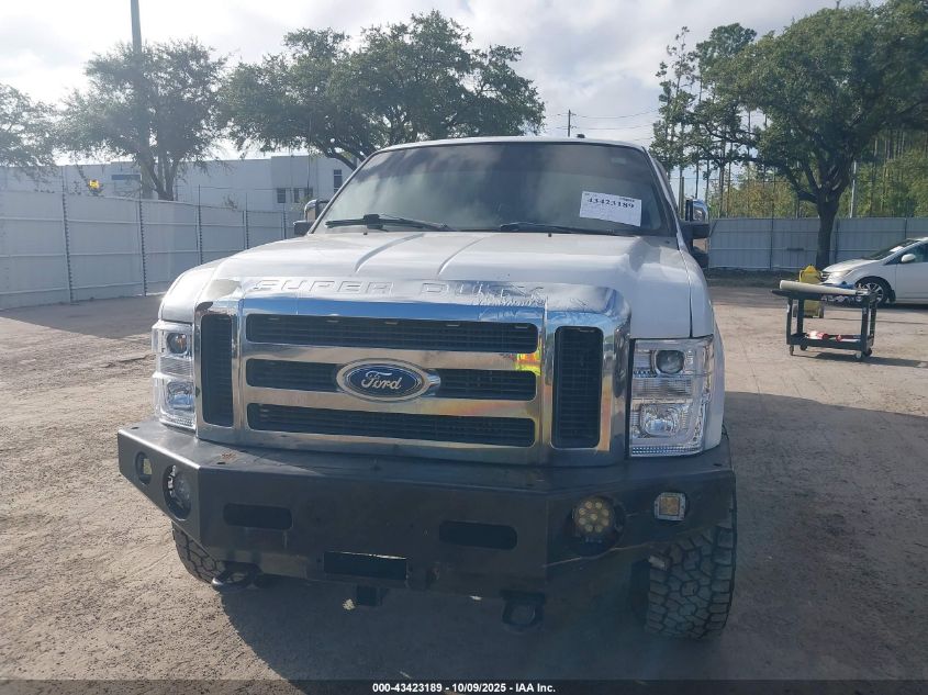 2008 Ford F-250 Fx4/Harley-Davidson/King Ranch/Lariat/Xl/Xlt VIN: 1FTSW21R28EB70942 Lot: 43423189