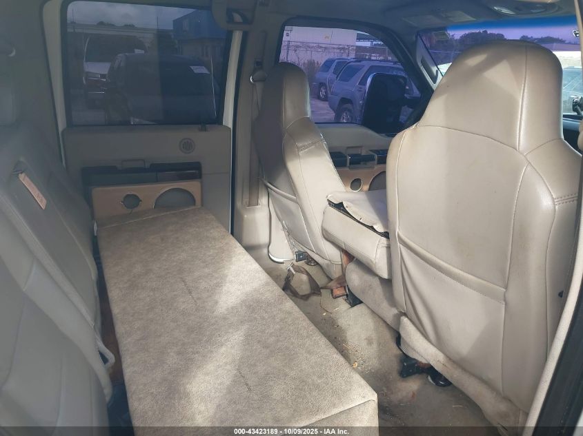 2008 Ford F-250 Fx4/Harley-Davidson/King Ranch/Lariat/Xl/Xlt VIN: 1FTSW21R28EB70942 Lot: 43423189