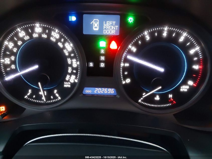 2007 Lexus Is 250 VIN: JTHCK262X72011466 Lot: 43423225