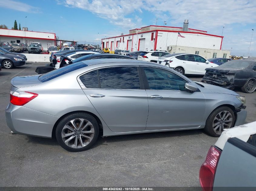 2014 Honda Accord Sport VIN: 1HGCR2F54EA128343 Lot: 43423242